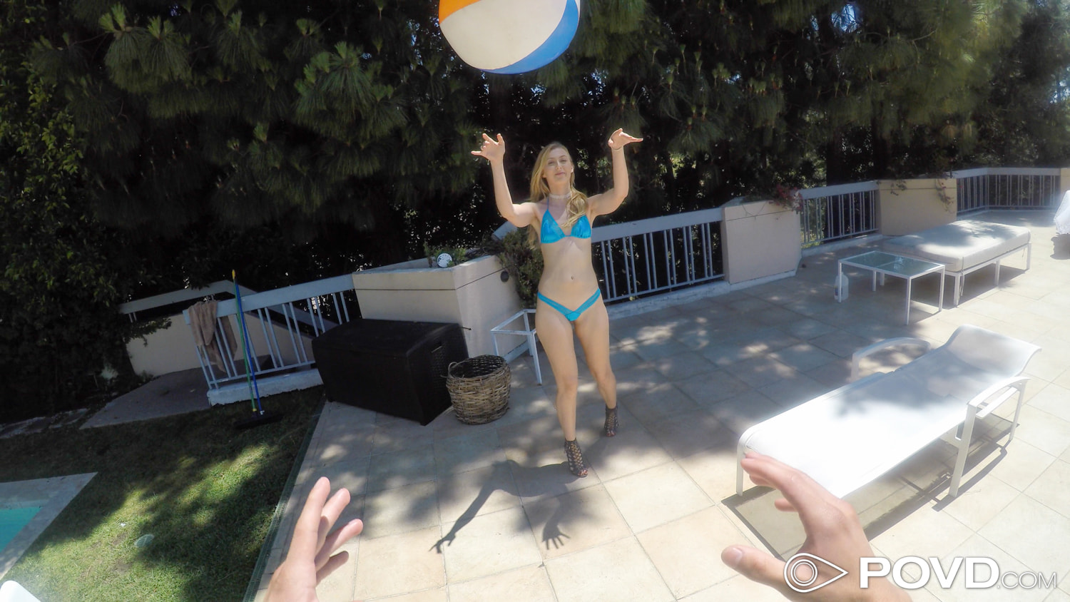 Indulging Alexa at the Pool